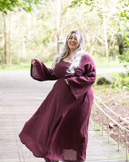 Berkana Jurk Marroon Rood