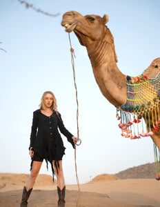 Forest Pixie Jacket / Vest Black