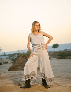 Nomad Flow broek Gebroken wit