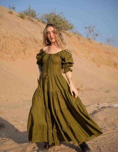 Vaiana Zomerjurk Olijf