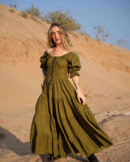 Vaiana Zomerjurk Olijf