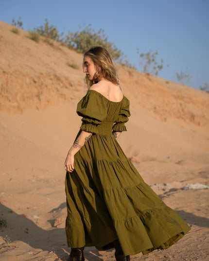 Vaiana Zomerjurk Olijf