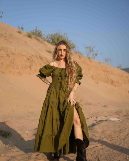 Vaiana Zomerjurk Olijf