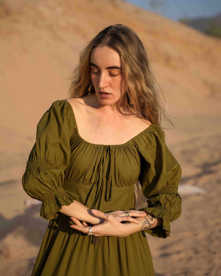 Vaiana Zomerjurk Olijf