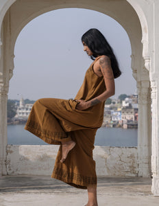 Sunlit Trails Jumpsuit Bruin