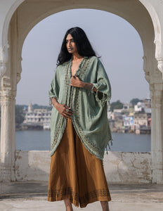 Terra Soul Kimono Jade Green