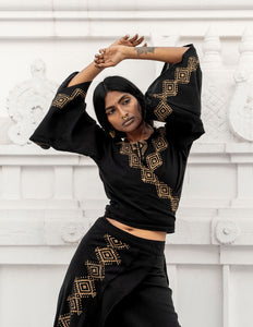 Mystic Mesa Wikkeltop Zwart