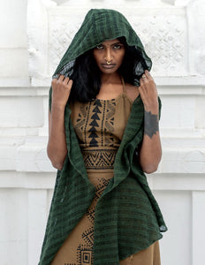 Gaia Boho vest Groen