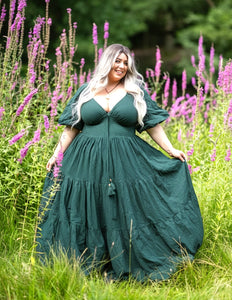 Tara Jurk Lang Groen