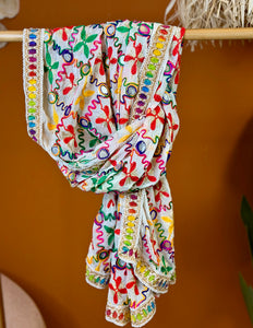 Vintage India sjaal (one of a kind) 30