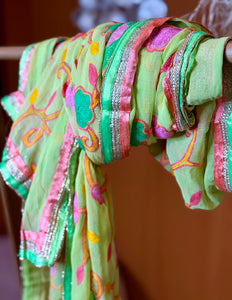 Vintage India sjaal (one of a kind) 58