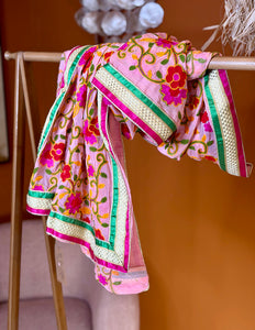 Vintage India sjaal (one of a kind) 72