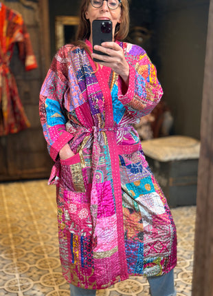 Patchwork Kantha Kimono 32