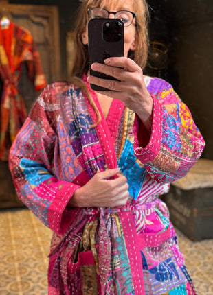 Patchwork Kantha Kimono 32