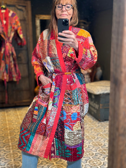 Patchwork Kantha Kimono 33