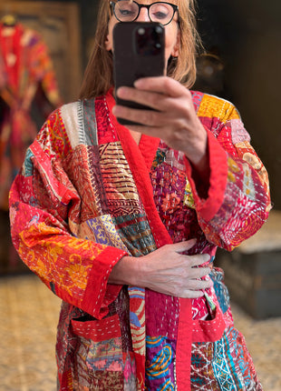Patchwork Kantha Kimono 33