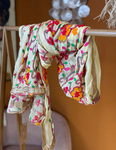 Vintage India sjaal (one of a kind) 84