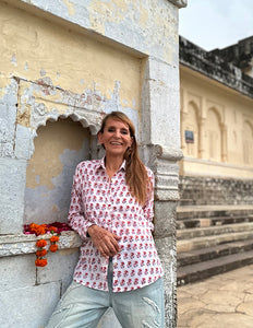 Blockprint Blouse (limited Edition)