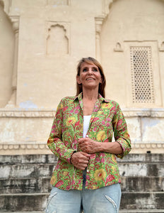 Blockprint Blouse (limited Edition)