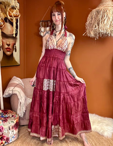 Zamira Vintage Silk Dress