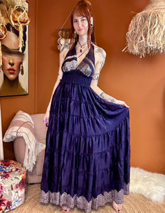 Zamira Vintage Silk Dress