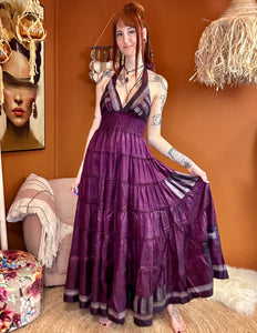 Zamira Vintage Silk Dress