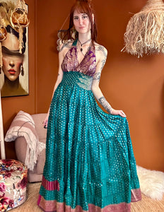 Zamira Vintage Silk Dress