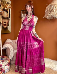 Zamira Vintage Silk Dress