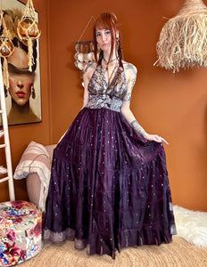 Zamira Vintage Silk Dress