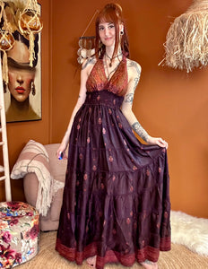 Zamira Vintage Silk Dress