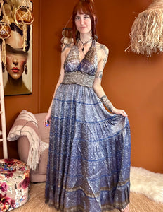 Zamira Vintage Silk Dress