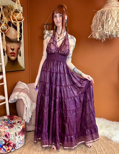 Zamira Vintage Silk Dress