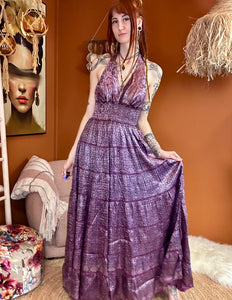 Zamira Vintage Silk Dress