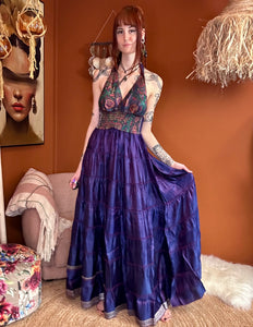 Zamira Vintage Silk Dress