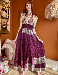 Zamira Vintage Silk Dress