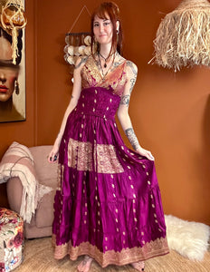 Zamira Vintage Silk Dress