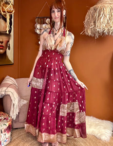 Zamira Vintage Silk Dress