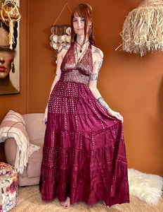 Zamira Vintage Silk Dress