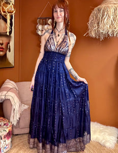 Zamira Vintage Silk Dress