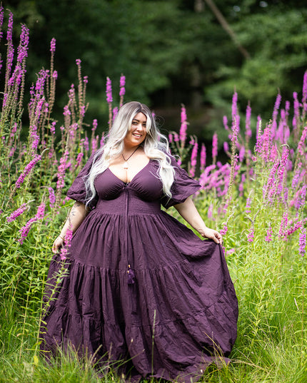 Tara Jurk Lang Paars