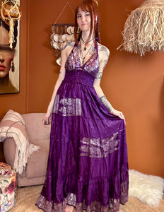 Zamira Vintage Silk Dress