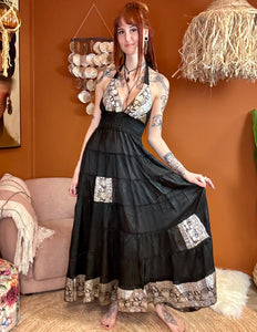 Zamira Vintage Silk Dress