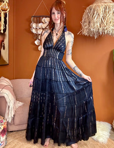 Zamira Vintage Silk Dress