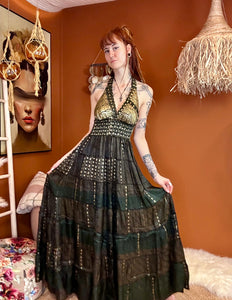 Zamira Vintage Silk Dress