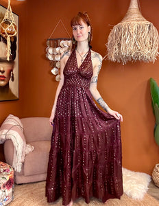 Zamira Vintage Silk Dress