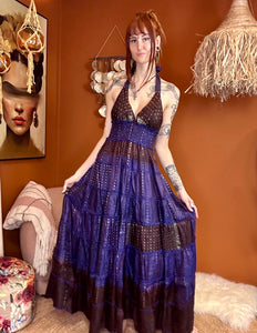 Zamira Vintage Silk Dress