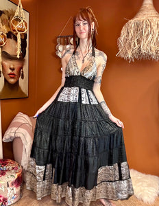 Zamira Vintage Silk Dress