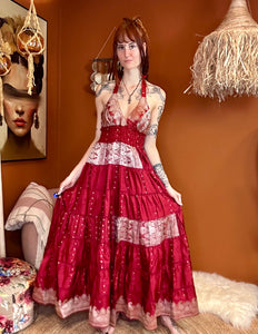 Zamira Vintage Silk Dress