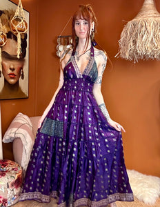 Zamira Vintage Silk Dress