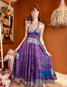 Zamira Vintage Silk Dress